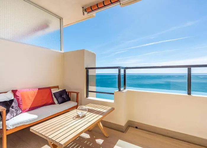 Beachfront -- New Luxury -- 1ª Linea Playa -- Center -- Private Parking -- Panoramic Sea Views -- فوينخيرولا